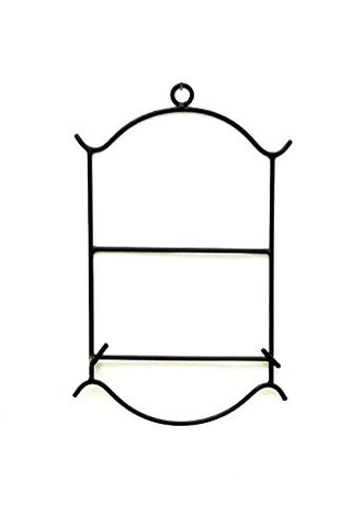 Wall Plate Holder- 16.5 Inches High x 10.5 Inches Wide, Painted Bronze