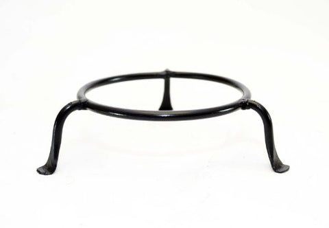 Basic Wrought Iron Display Ring Stands-4.5 Inches Diameter X 2 Inches High