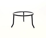 Wrought Iron Tripod Base-5.5 Inches High x 7.5 Inches Diameter