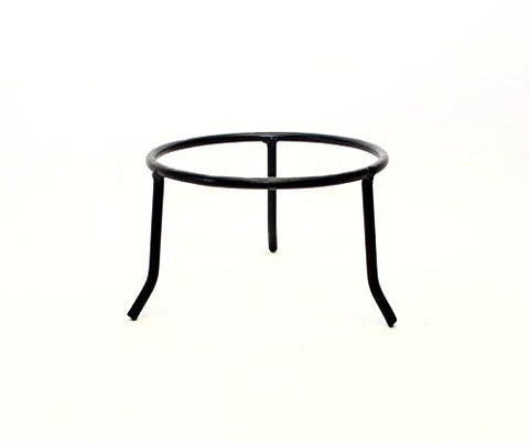 Wrought Iron Tripod Base-5.5 Inches High X 7.5 Inches Diameter