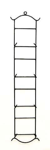 Vertical Quadruple Wall Plate Holder-39.5 Inches High X 8.5 Inches Wide, Bronze Color