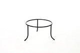 Metal Plate Riser-5 Inches High X 8 Inches in Diameter, Painted Bronze