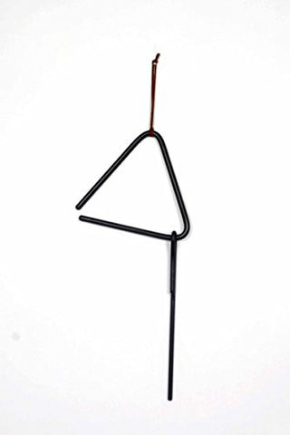 Iron Dinner Bell Triangle-10 Inches Long