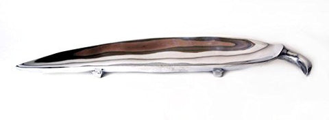 Polished Aluminum Chile Server, Large-21.75 Inches Long