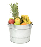 4.5 Gallon Galvanized Wash Tub with Handles-9 7/8 Inches High x 13.25 Inches in Diameter