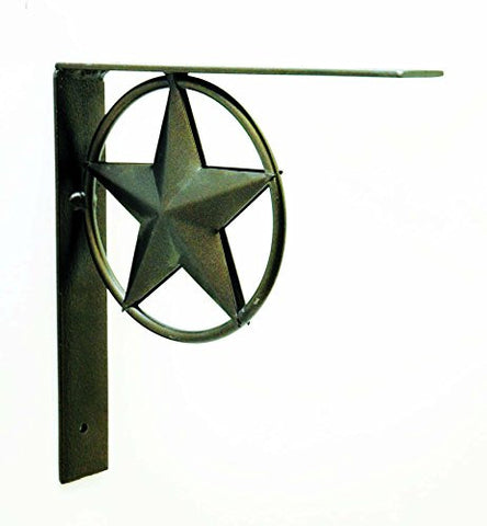 Iron Star Bracket- 8 Inches Tall