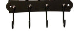 Howdy Iron Key/Towel Holder- 8 Inches Wide x 5 Inches High