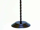 Iron Bath Towel Stand, S Shaped and Star Design-17 Inches High