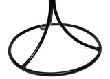 Wrought Iron Ornament or Globe Display Stand-Triple Hook-16.5 Inches Tall