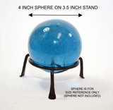 Basic Wrought Iron Display Ring Stands-3.5 Inches Diameter X 2 Inches High