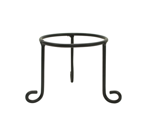 Laredo Import 4 by 4 Iron Display Stand, Lg-4 Inches Diameter X 4 Inches High