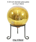 Laredo Import 4 by 4 Iron Display Stand, Lg-4 Inches Diameter X 4 Inches High