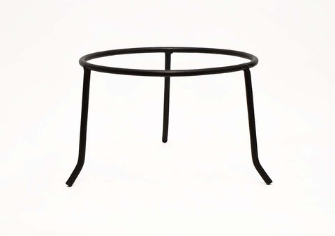 Wrought Iron Tripod Base-7 Inches High X 10 Inches Diameter
