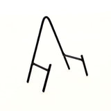 Plate Easel-6.5 Inches Tall by 6 Inches Wide, Great for 6.5 Inch to 8.75 Inch Plate