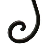 Wrought Iron Pot Stand-16 Inches High X 12 Inches in Diameter, Painted Bronze