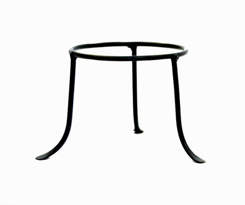 Iron Tripod Base-5 Inches High by 5 Inch Ring Diameter, 1/4 Inch Thick Iron