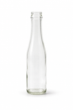Clear Glass Bottles, Small-200ml (6.7 oz) – Set of 24– 7 7/8” Tall – Reusable Juice, Kombucha, Beverage Bottles