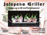 Stuffed Jalapeno Holder with Stars on the Handles-10 5/8 Inches Long