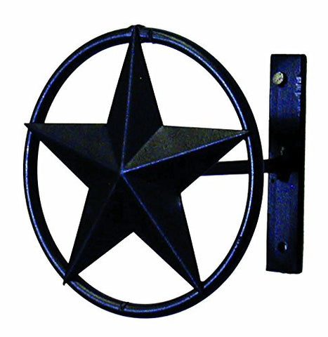 Iron Star Curtain Tie Back-4 Inches Deep