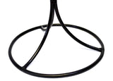 Wrought Iron Ornament or Globe Display Stand- Triple Hook-16.5 Inches Tall