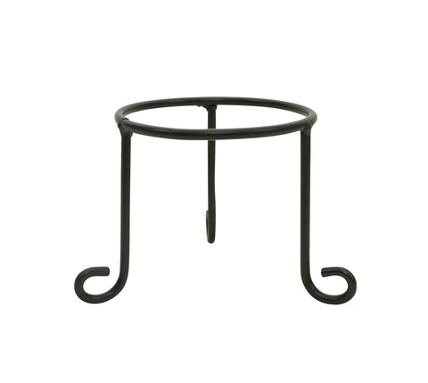 Laredo Import 4 by 4 Iron Display Stand, Lg - 4 Inches Diameter x 4 Inches High