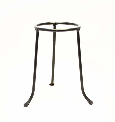 Iron Tripod Base-6.5 Inches Tall by 3.5 Inch Ring
